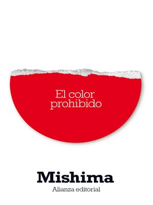 cover image of El color prohibido